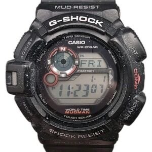 Casio G-Shock Mudman Digital Watch Black, Shock Water Resistant 200M G9300